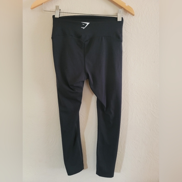 Gymshark, Training Leggings, Capri‎ length, Black, XS - Picture 2 of 5